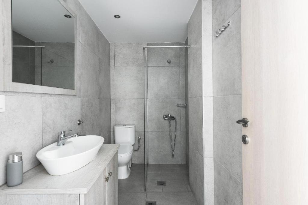 Blue Horizon 3 Apartment Nea Kallikrateia Luaran gambar