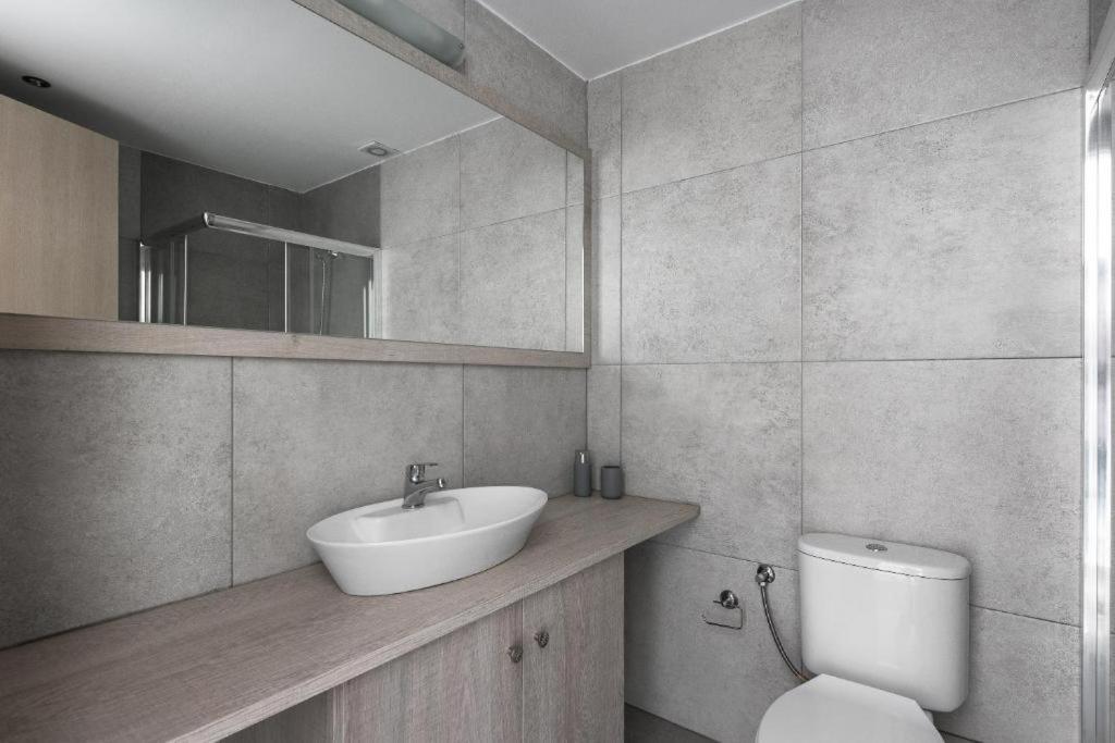 Blue Horizon 3 Apartment Nea Kallikrateia Luaran gambar