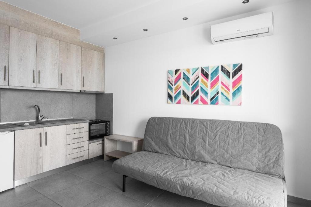 Blue Horizon 3 Apartment Nea Kallikrateia Luaran gambar