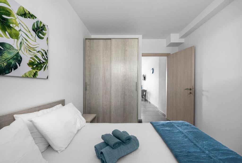 Blue Horizon 3 Apartment Nea Kallikrateia Luaran gambar