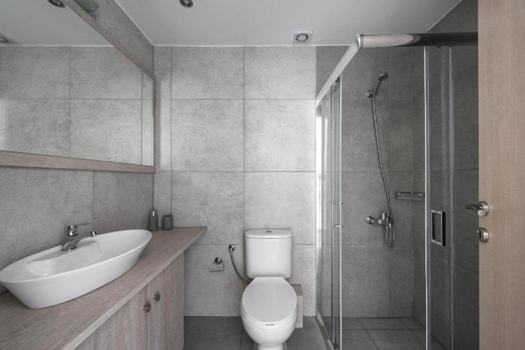 Blue Horizon 3 Apartment Nea Kallikrateia Luaran gambar